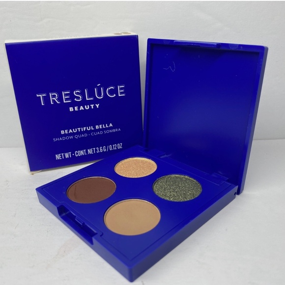 Tresluce Beauty BEAUTIFUL BELLA Eye Shadow
Quad Palette 0.12oz - Picture 1 of 2
